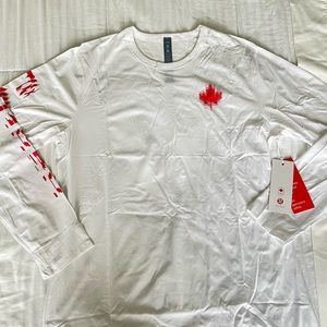 Lulu lemon Athletica Men’s Team Canada Fundamental Long Sleeve Shirt